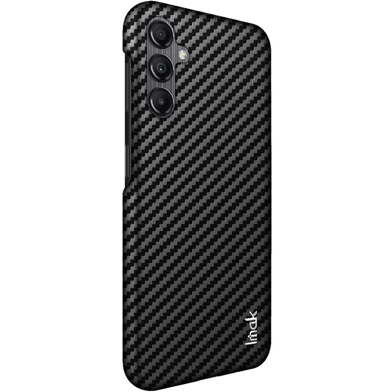 IMAK Ruiyi Series for Samsung Galaxy A14 4G / 5G Back Phone Case PU Leather Coated PC Carbon Fiber Texture Slim Cover IMAK Ruiyi Series for Samsung Galaxy A14 4G / 5G Back Phone Case PU Leather Coated PC Carbon Fiber Texture Slim Cover